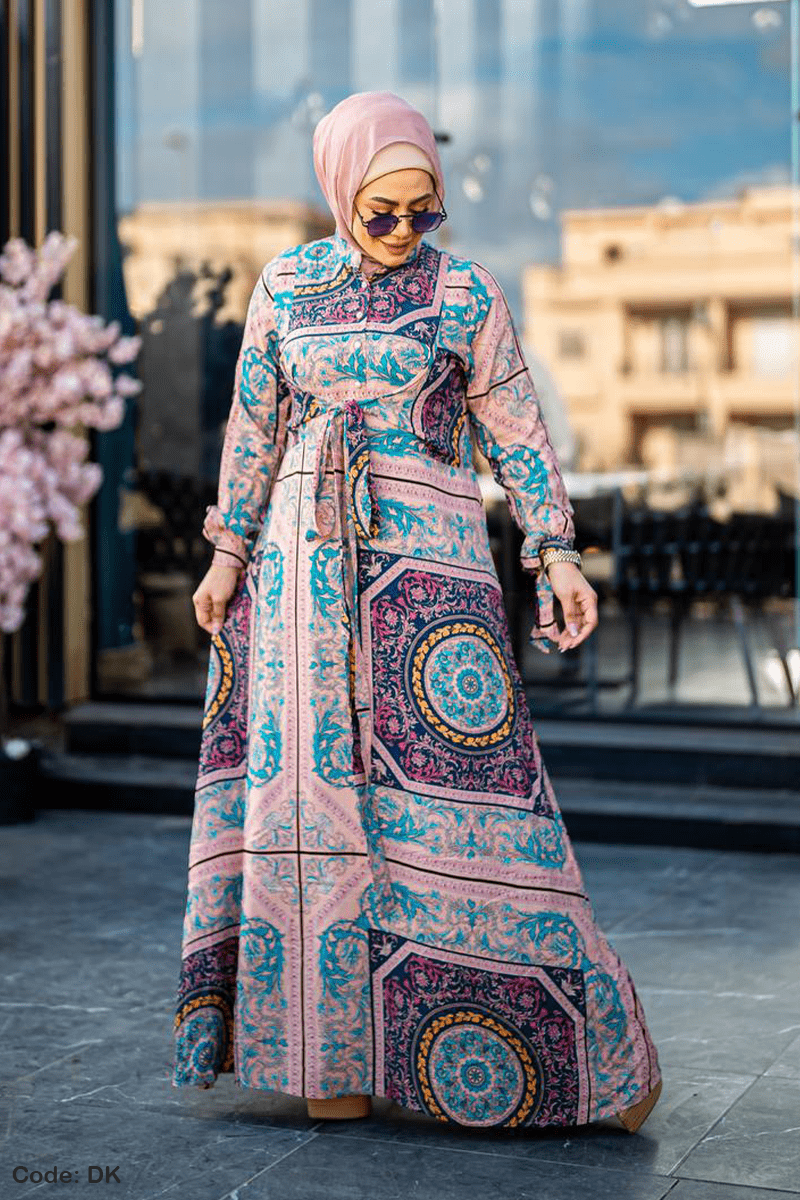 فستان سميرة - قطن