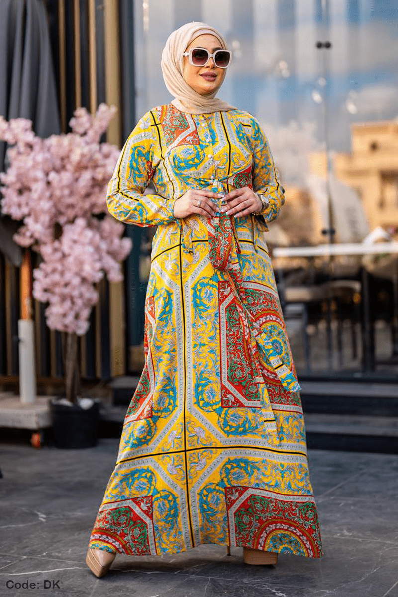 فستان سميرة - قطن