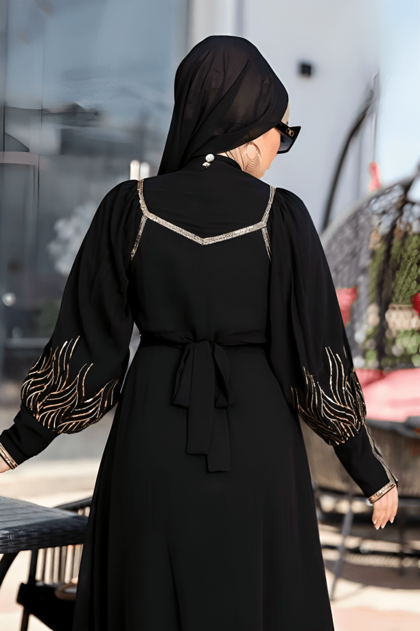 فستان يسرا - شيفون