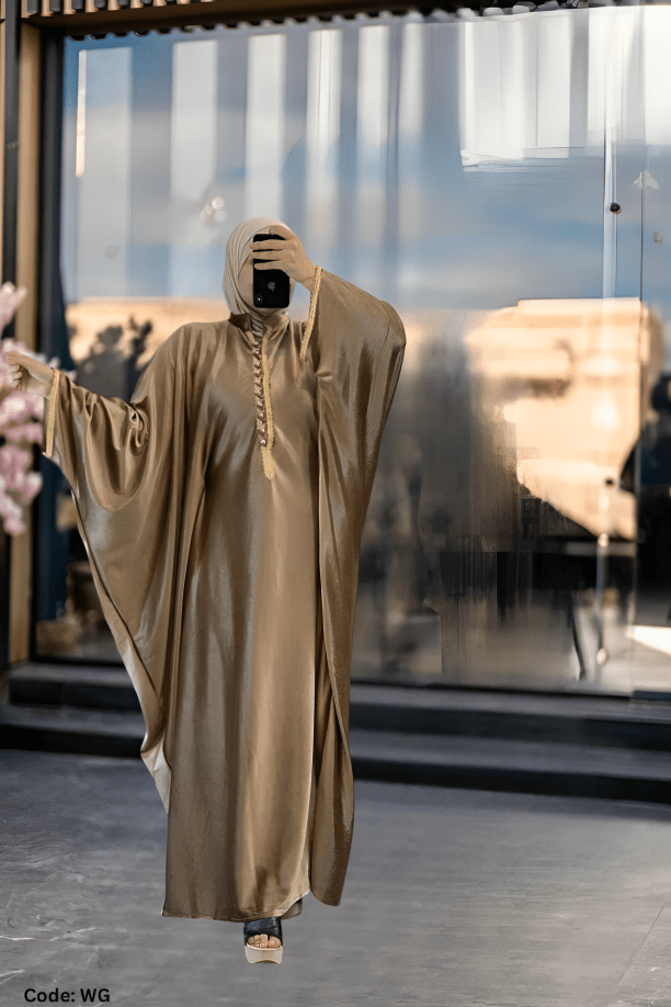 جلابية علا - قطيفة مخمل ناعم شتاء 2025