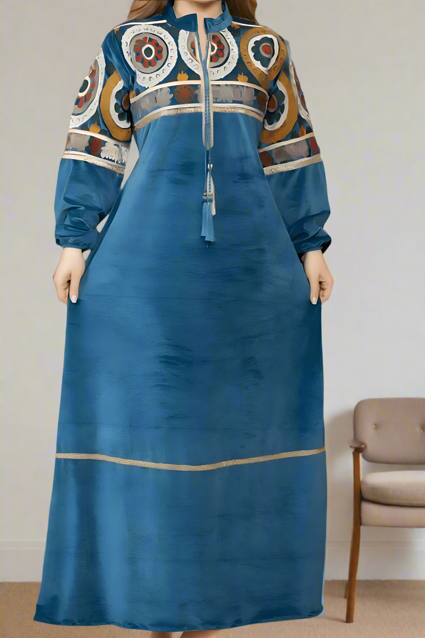 جلابية أمال - مخمل