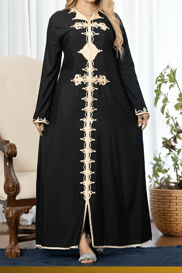 جلابية أزهار - قطن