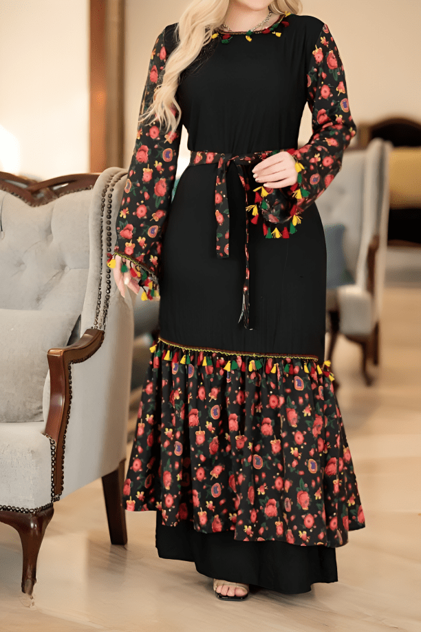 جلابية فريدة -قطن
