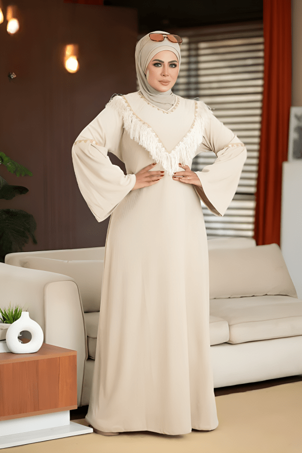 جلابية كارما - قطيفة مخمل ناعم شتاء 2025