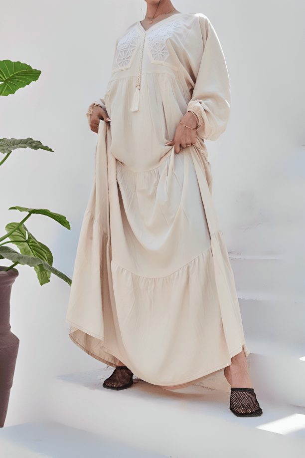 جلابية لينة - كتان