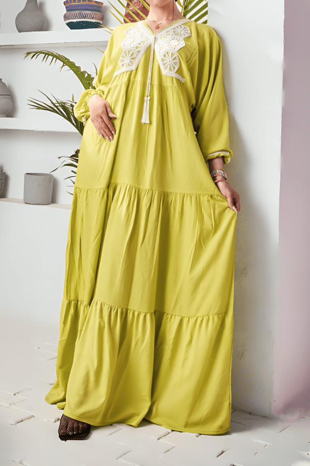 جلابية لينة - كتان