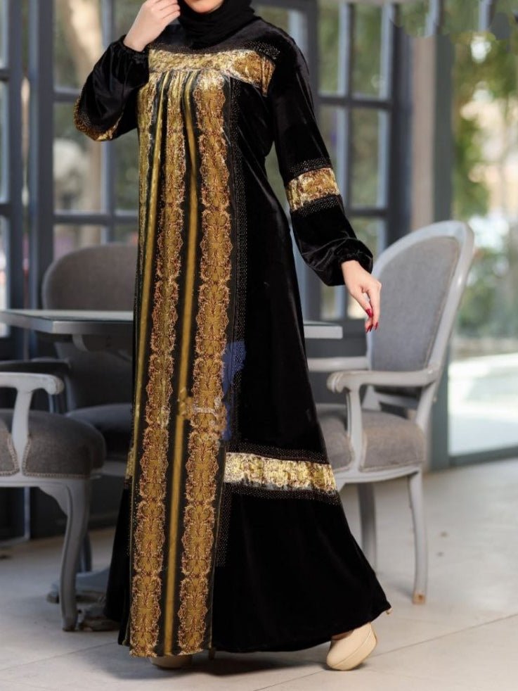 جلابية سليمة - قطيفة مخمل