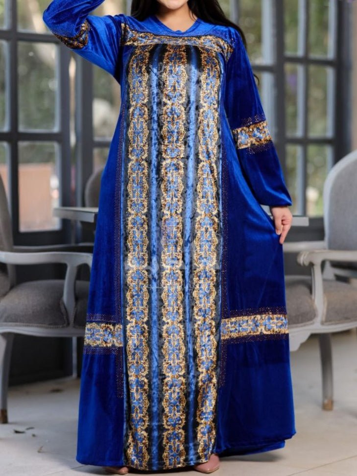 جلابية سليمة - قطيفة مخمل