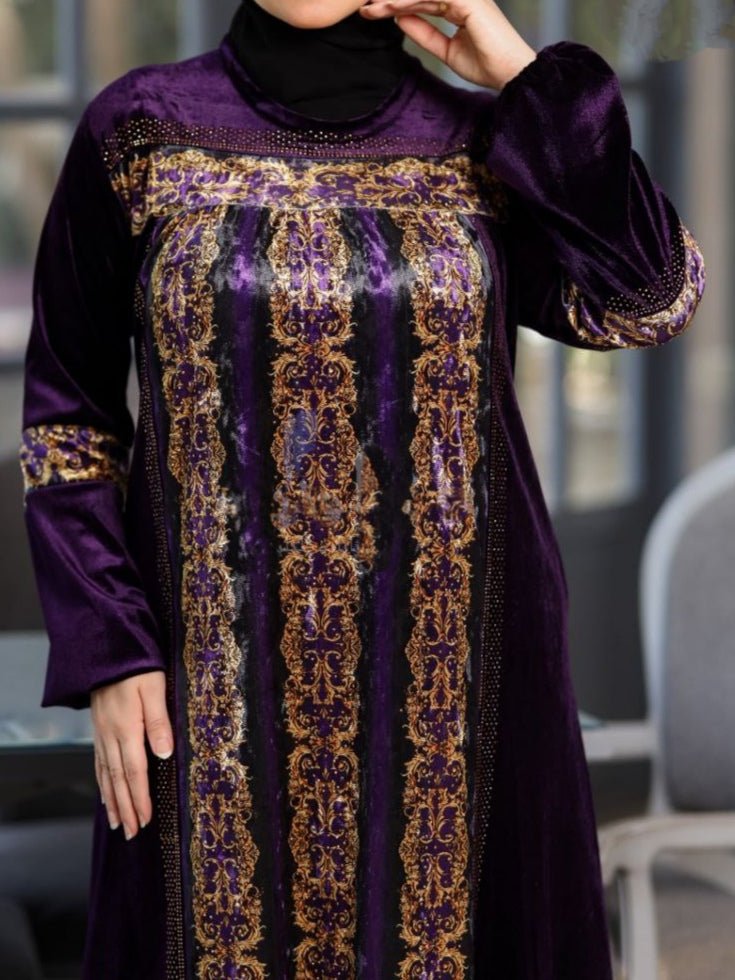 جلابية سليمة - قطيفة مخمل