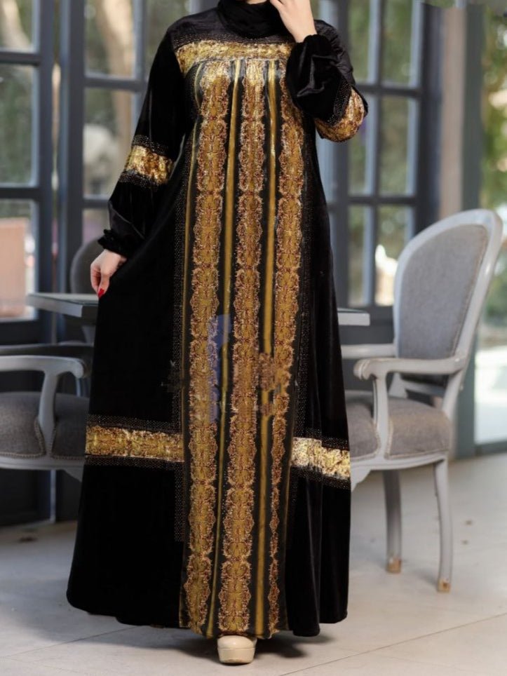 جلابية سليمة - قطيفة مخمل
