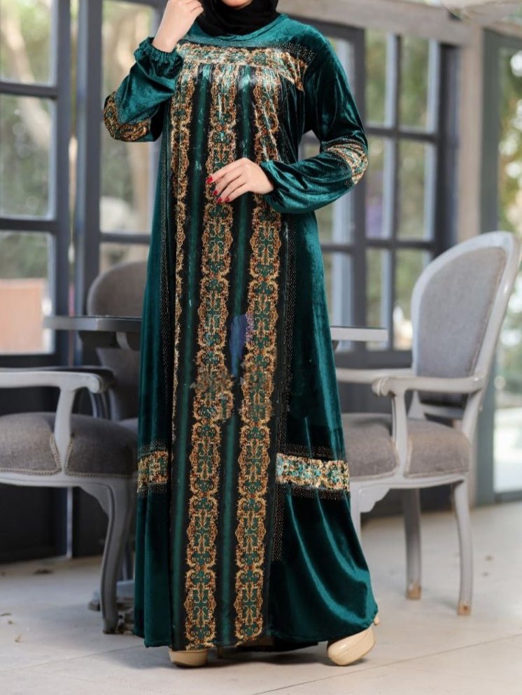 جلابية سليمة - قطيفة مخمل