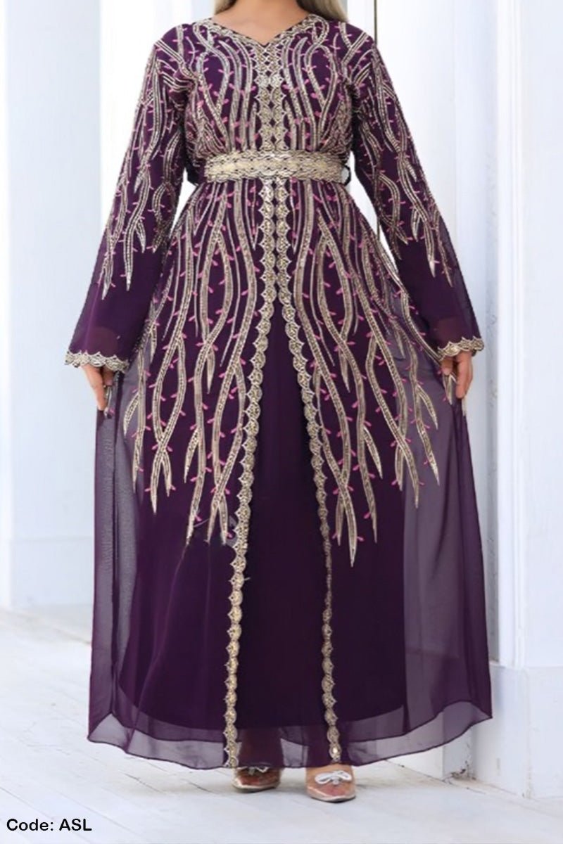 قفطان فراشة - شيفون