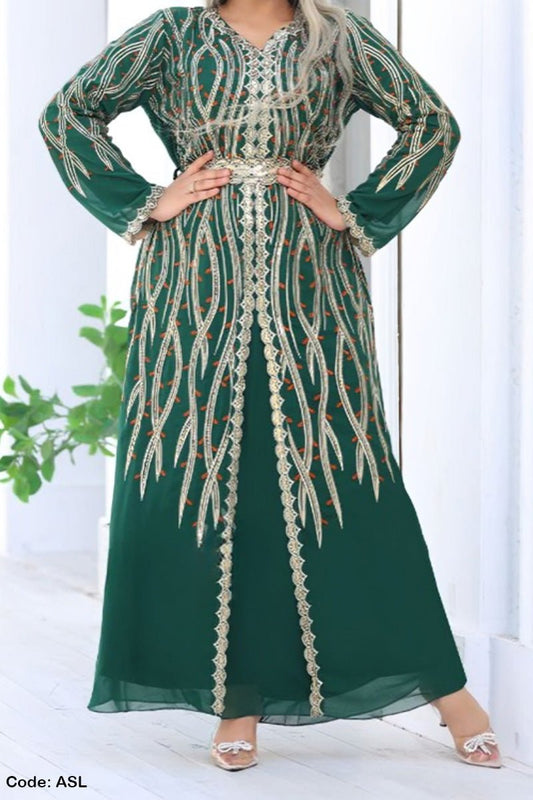 قفطان فراشة - شيفون