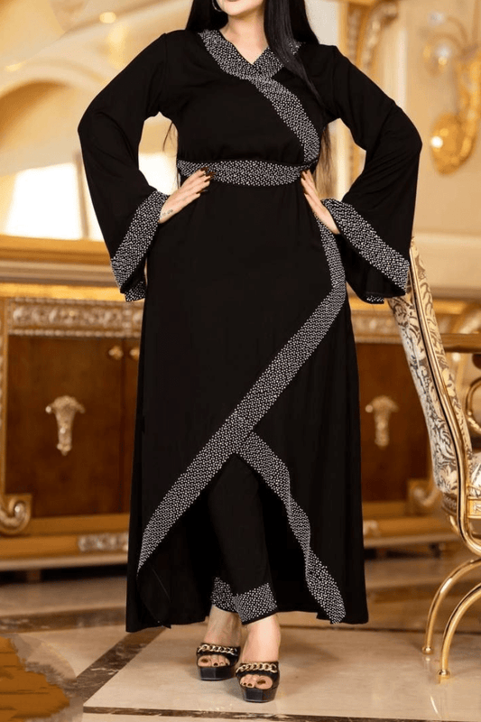 طقم عباية ماسة - حرير