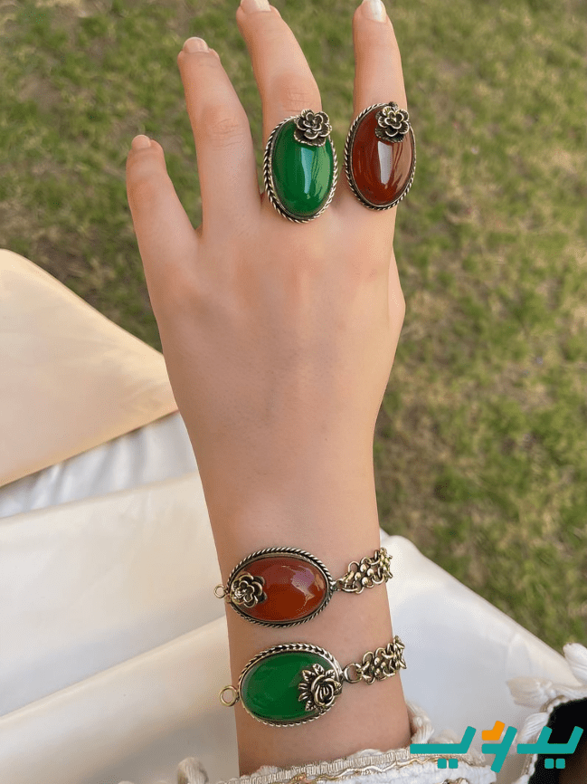 طقم الزهرة الأبدية - نحاس