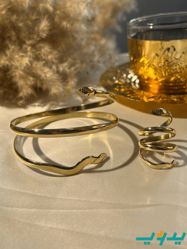 طقم كوبرا الفخم - نحاس