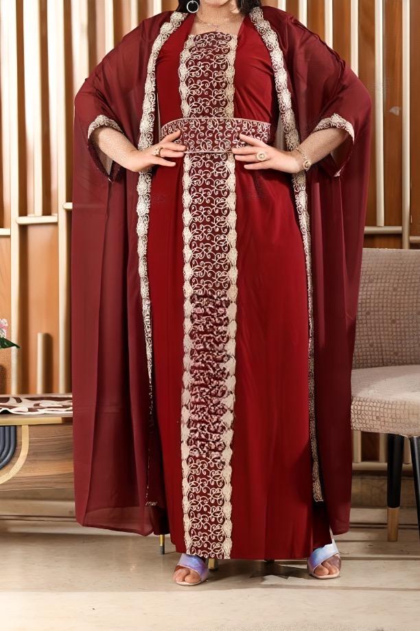 طقم شاديه - شيفون