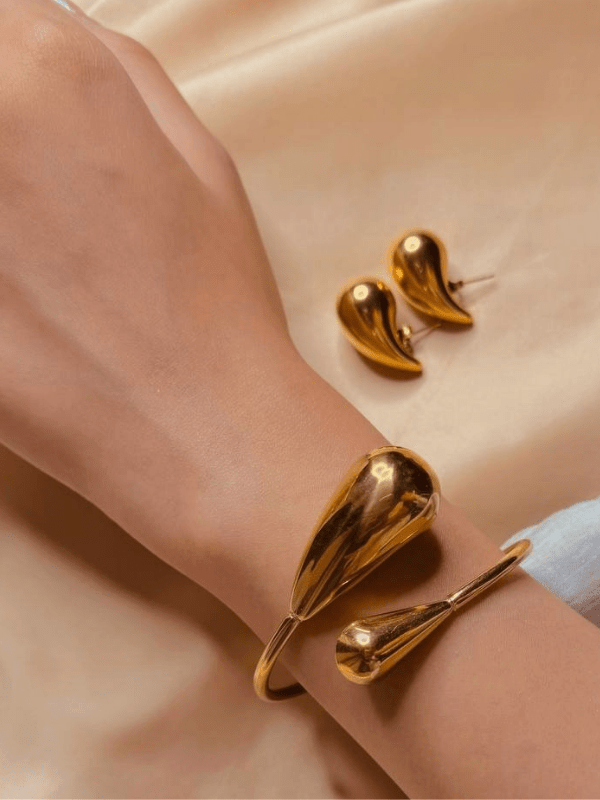 طقم شوكر راقي - استانلس ستيل