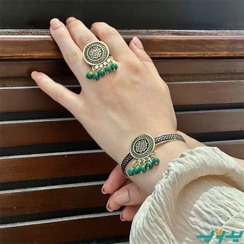 طقم تمارا العربي - نحاس