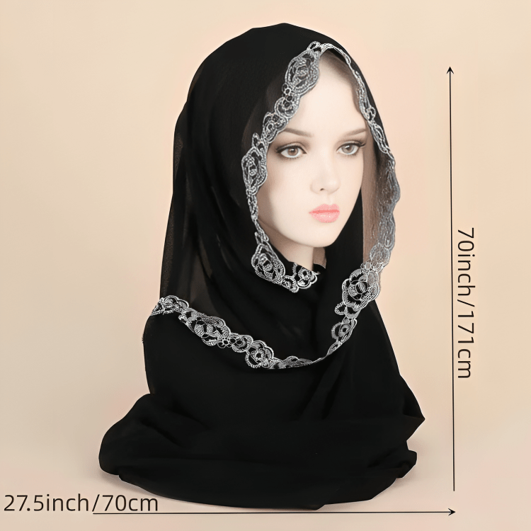 طرحة مي - شيفون