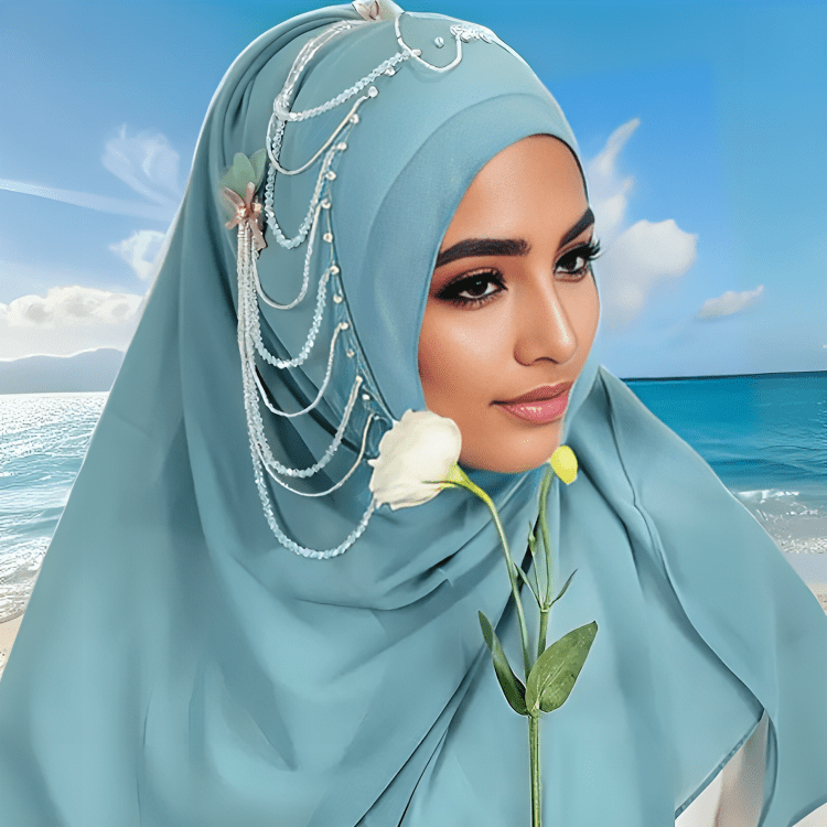 طرحة تماره - شيفون