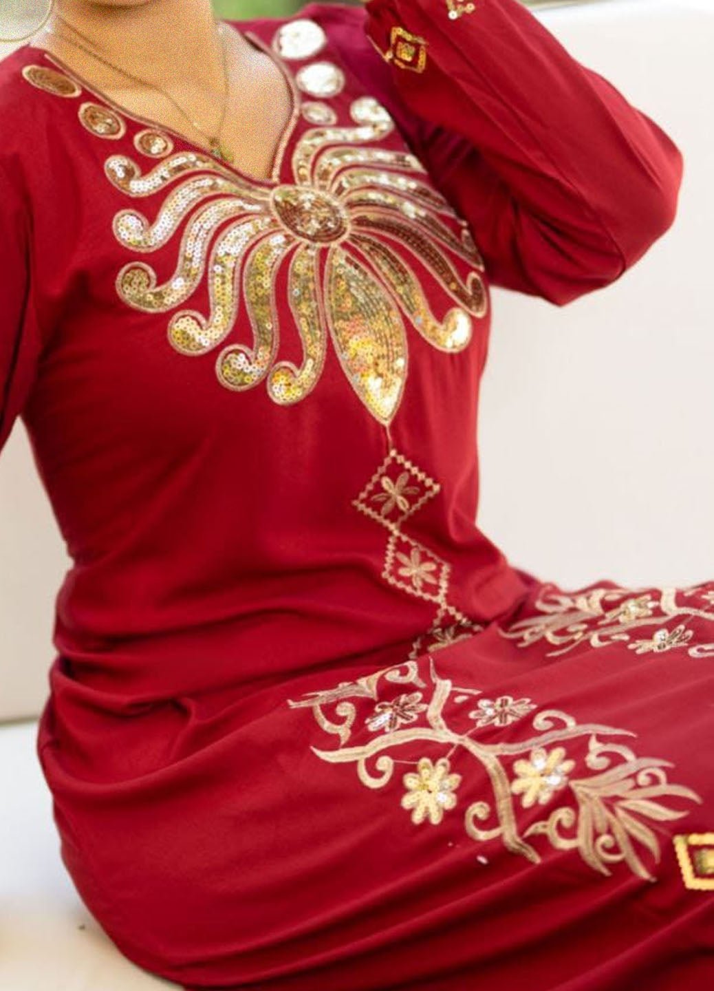 جلابية رقيه - قطن