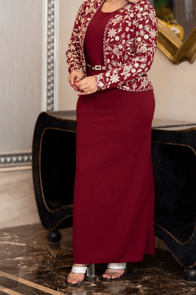 طقم  نسمة - شيفون