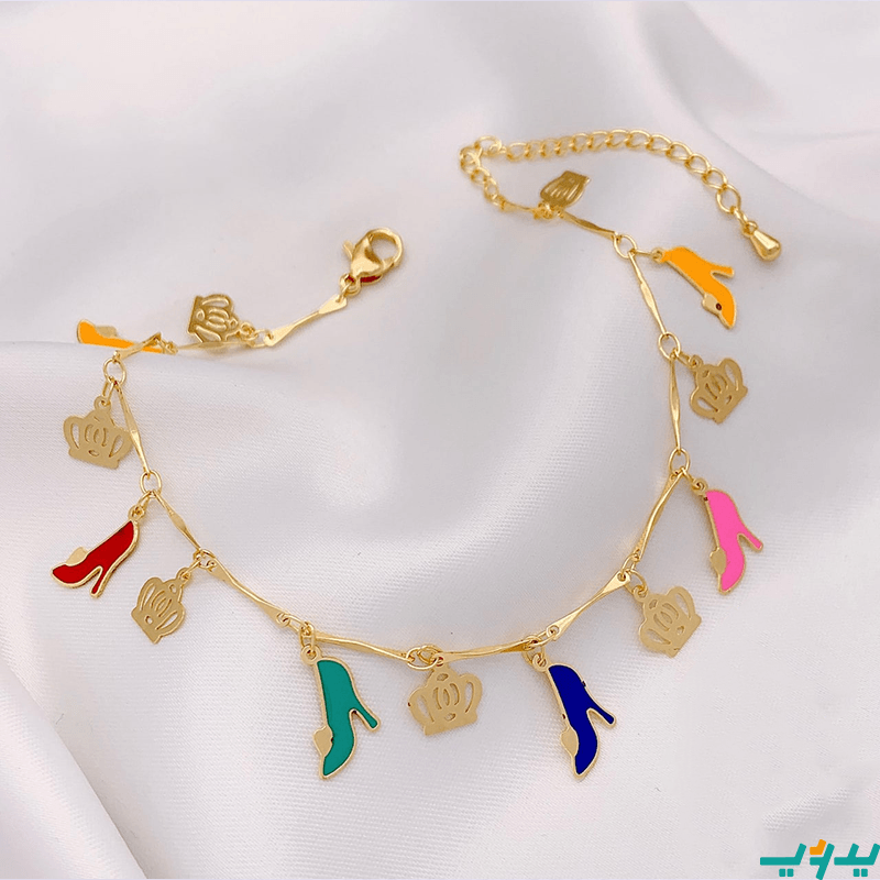 خلخال شذي - مطلي بماء الذهب (7788209340630)