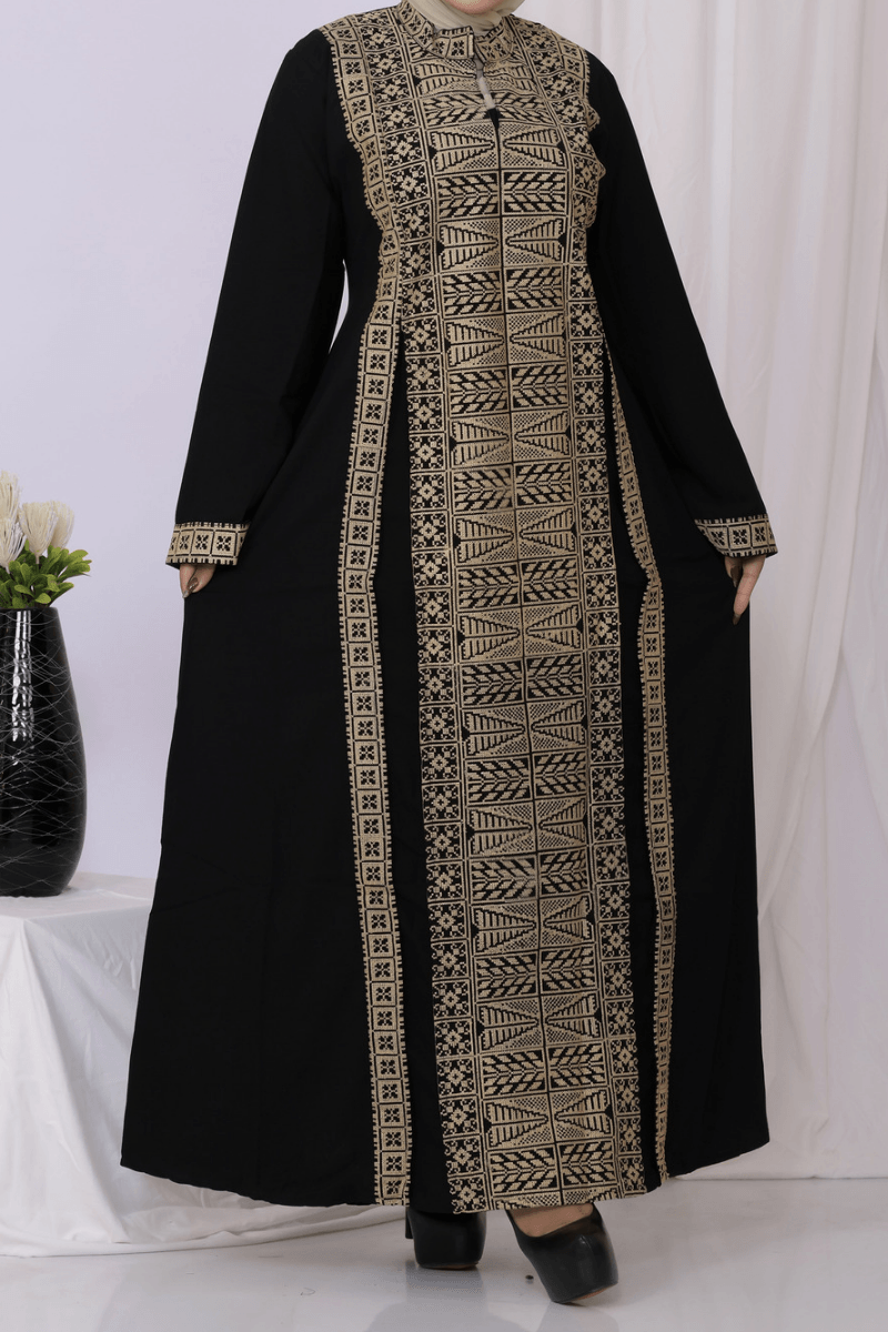عباية استقبال فيروزة - كريب عالي الجودة