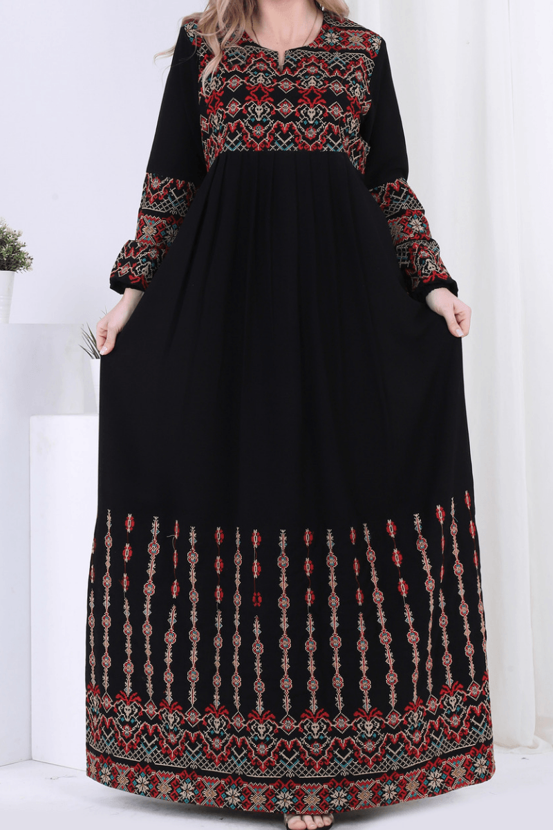 عباية أهلة راقية - أسود