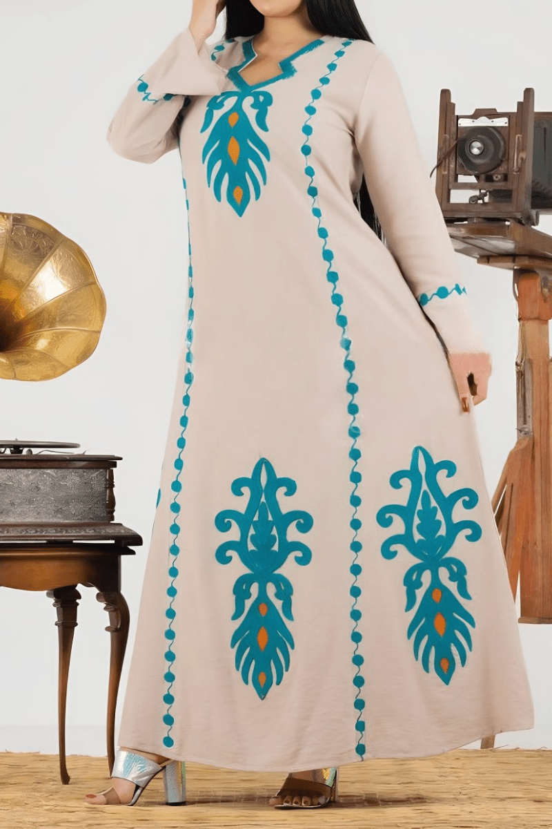 جلابية استقبال چايدا - كتان اسباني