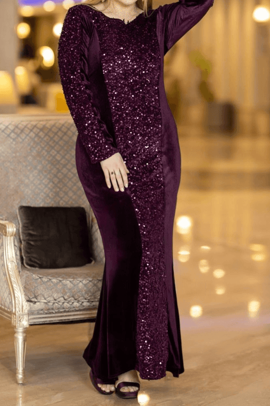 جلابية تارا - قطيفة فرنساوي