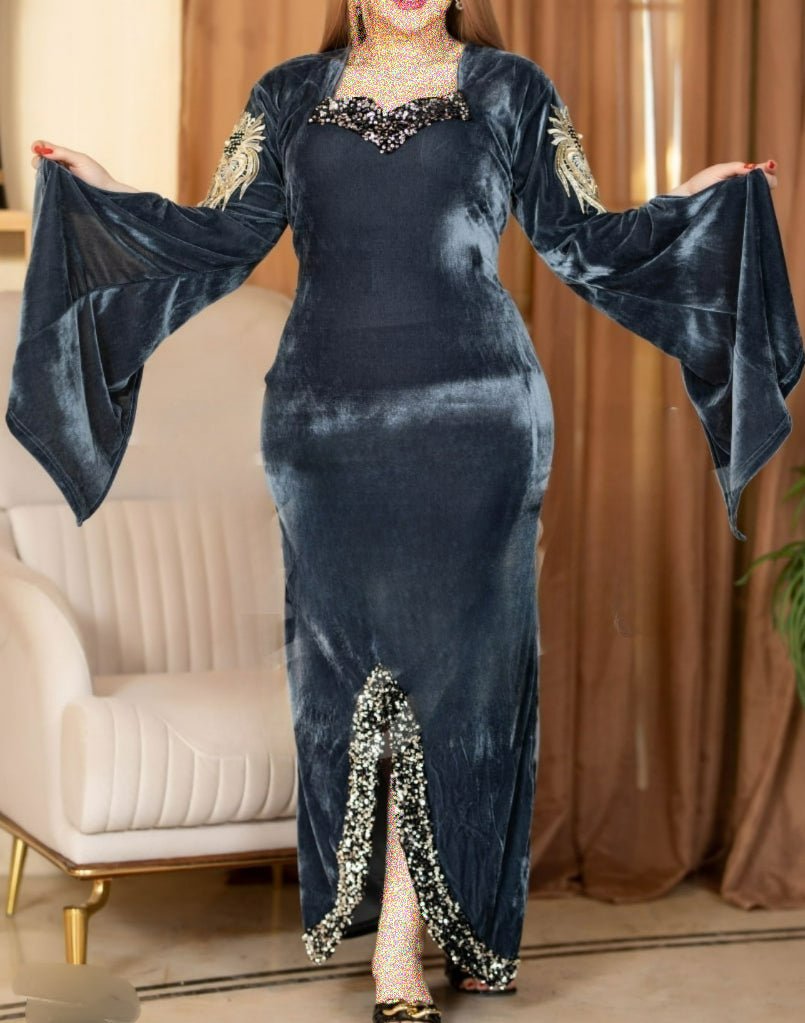 جلابية أمنية- قطيفة زبده