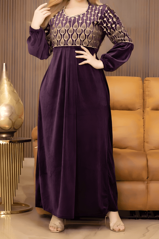جلابية  صفاء - مخمل