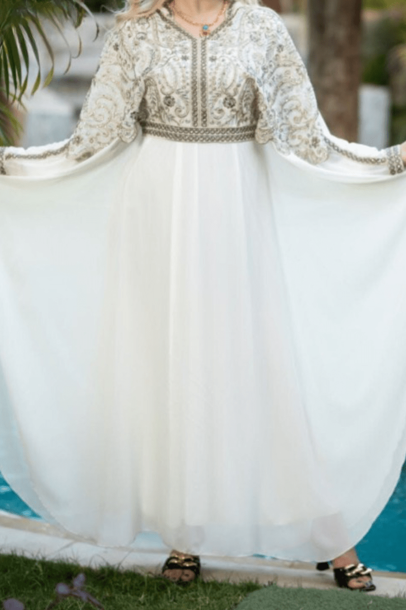 عباية استقبال فيروز - شيفون