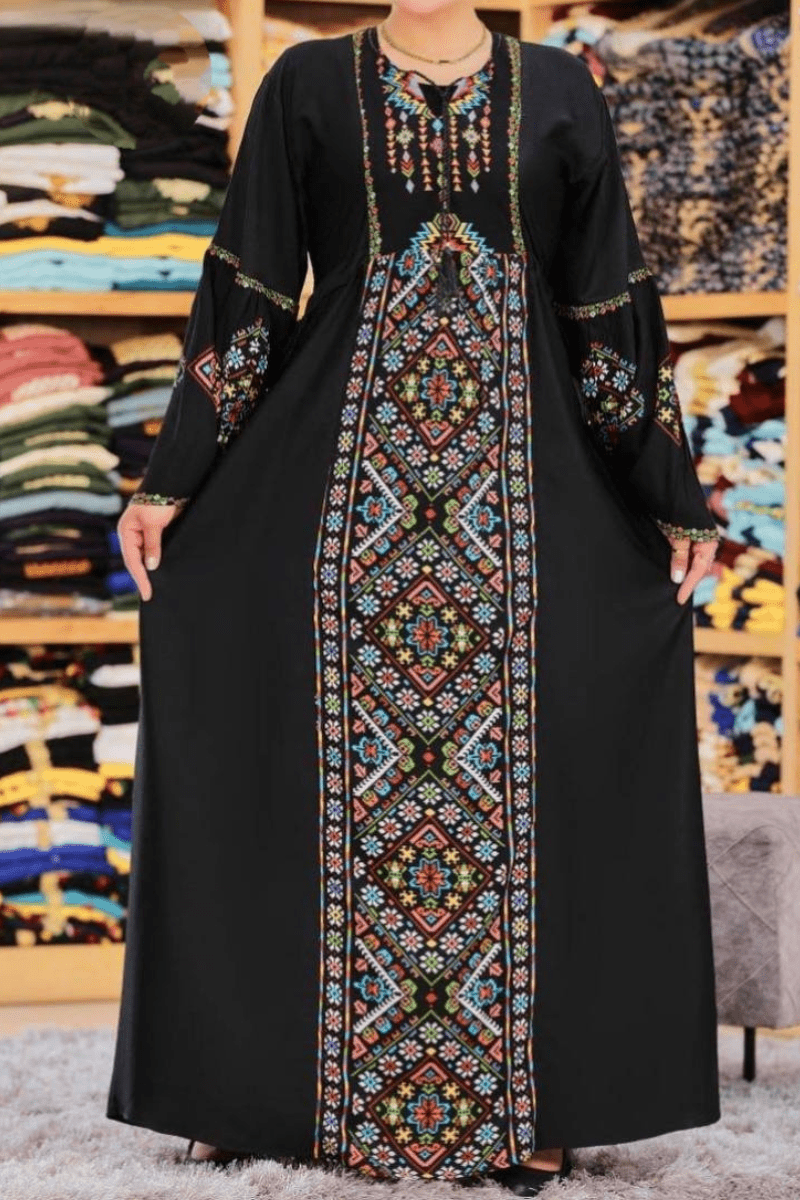 جلابية استقبال زمردة - فسكوز