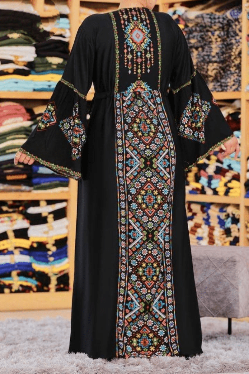 جلابية استقبال زمردة - فسكوز