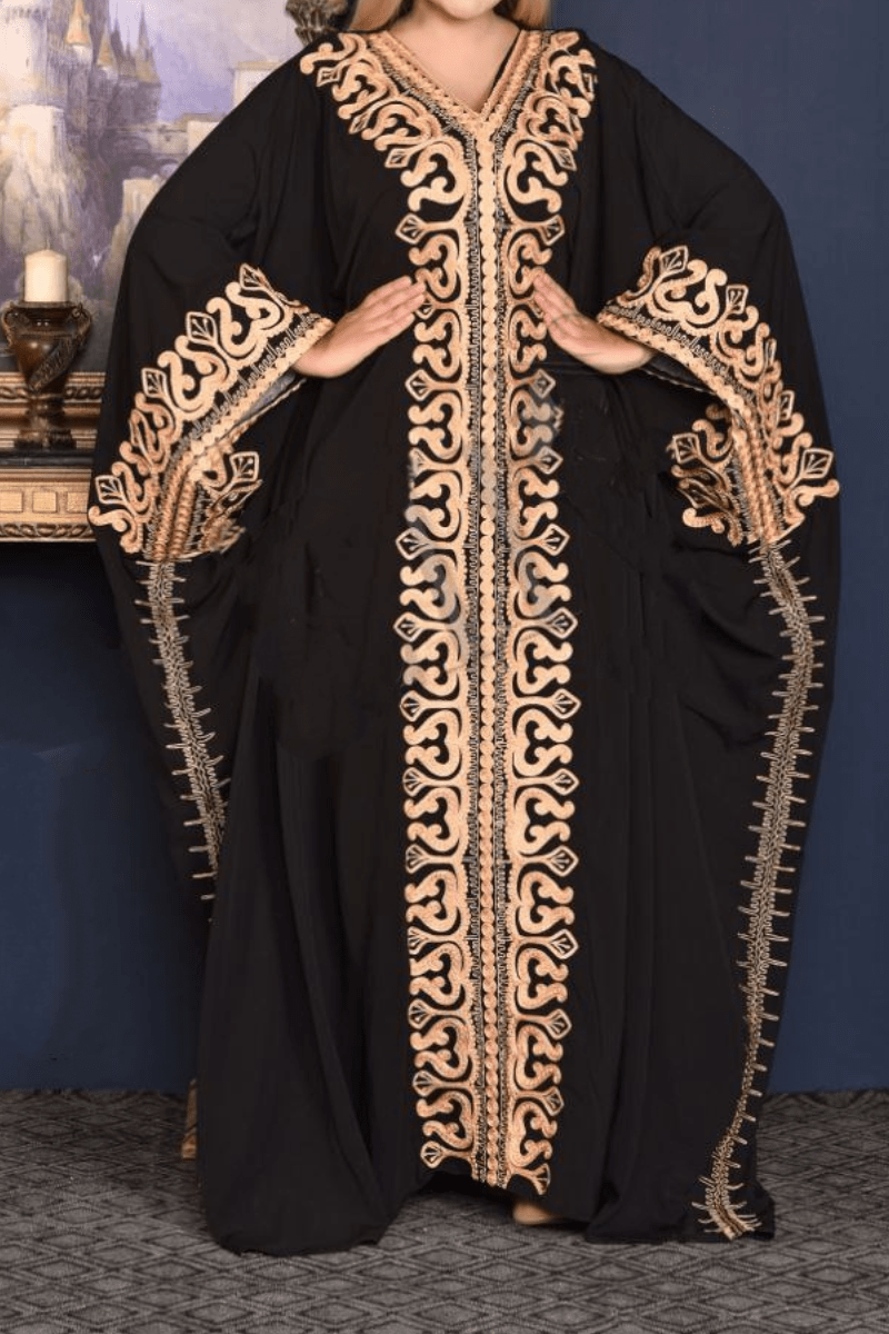 عباية استقبال لؤلؤة - كريب عالي الجودة