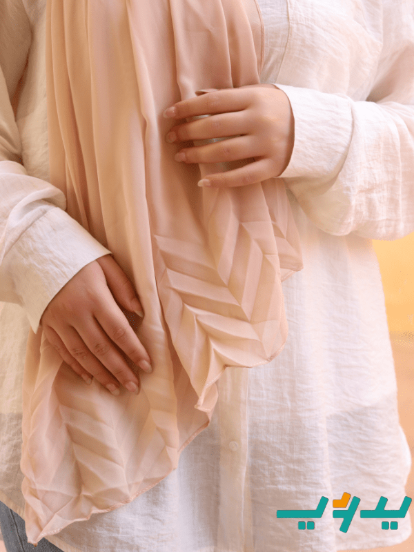 طرحة عالية بلمسة ناعمة - شيفون
