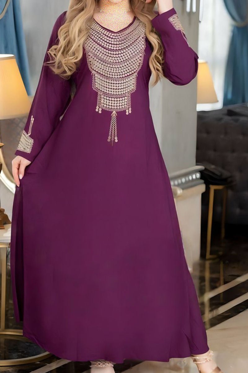 جلابية كيان- كحلي (7784808448214)