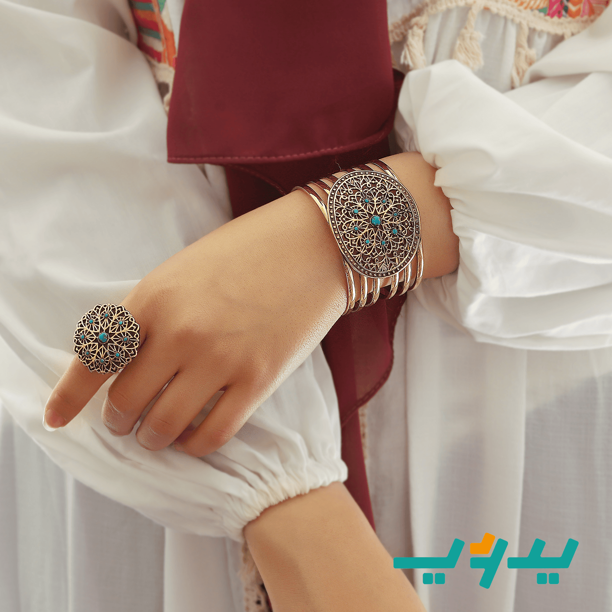 طقم نرفانا –  نحاس (7576509972694)
