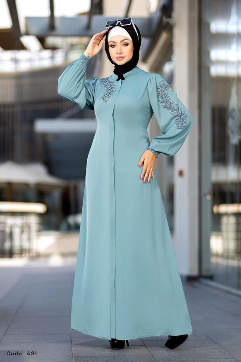 عباية عواطف - حرير