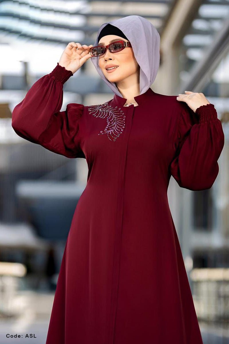 عباية عواطف - حرير