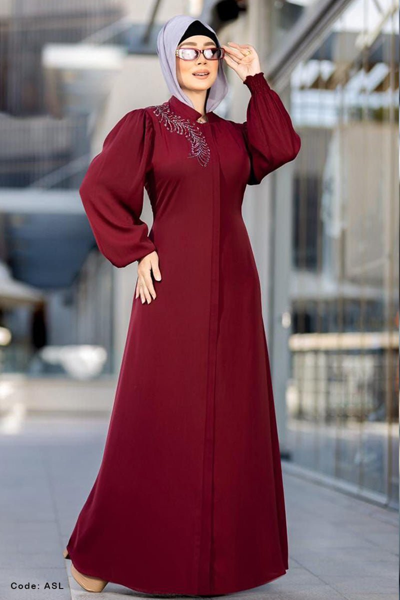 عباية عواطف - حرير