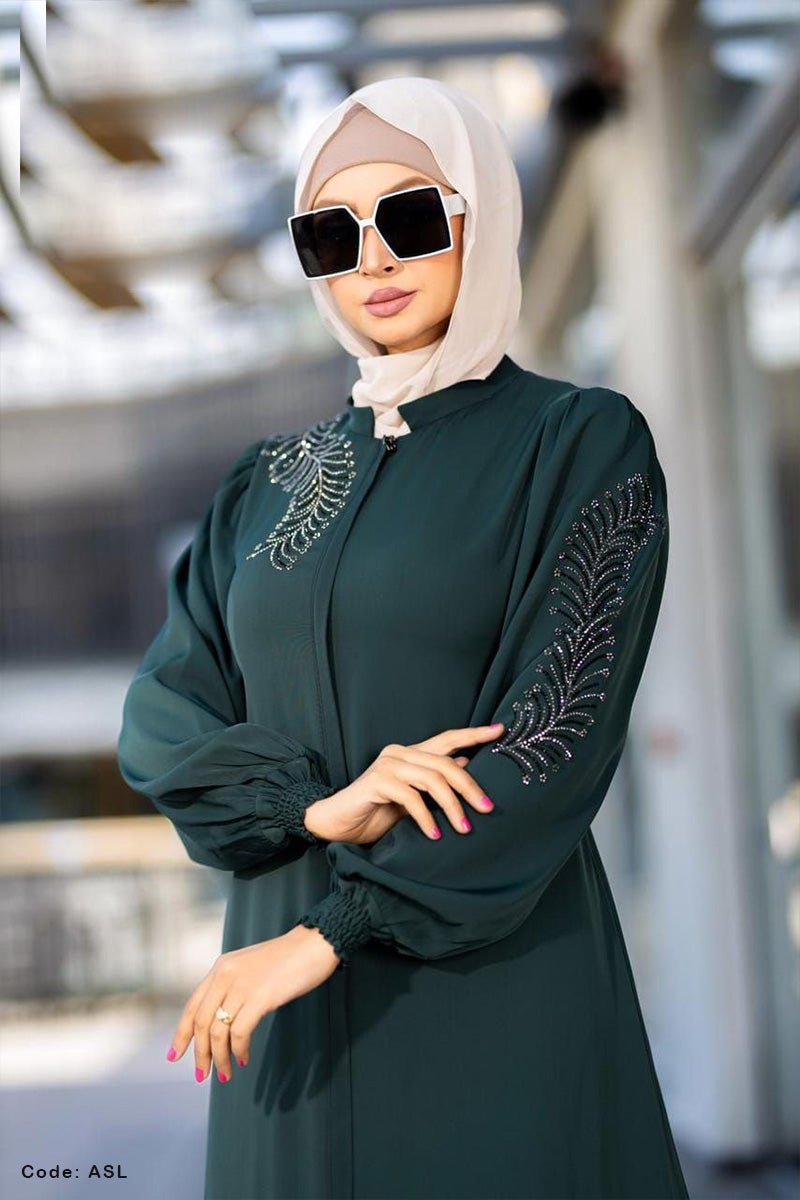 عباية عواطف - حرير