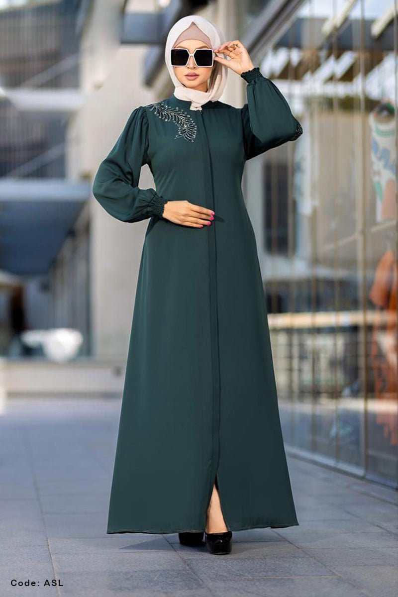 عباية عواطف - حرير