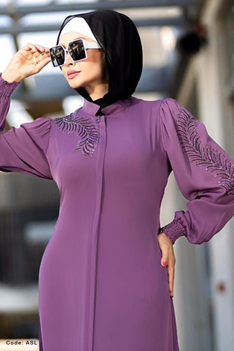 عباية عواطف - حرير