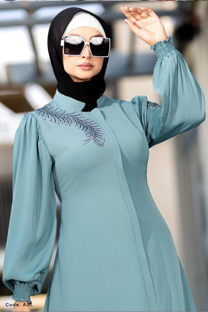 عباية عواطف - حرير