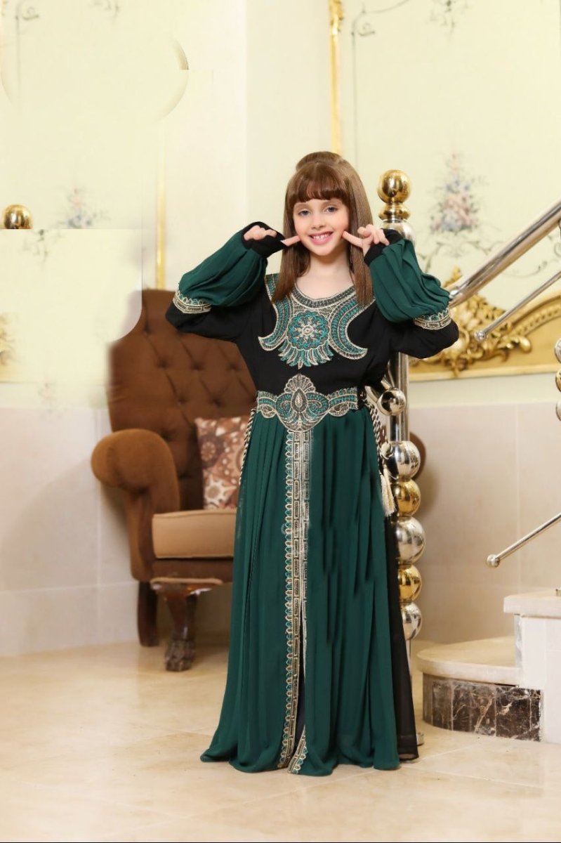 عباية اصالة أطفال - شيفون كوري