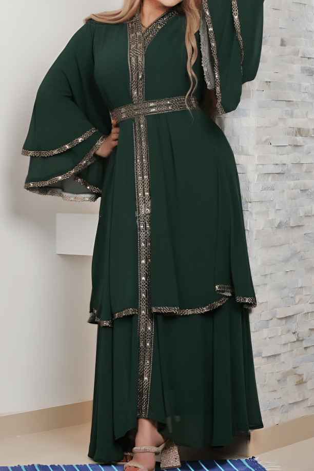 عباية فريدة - شيفون